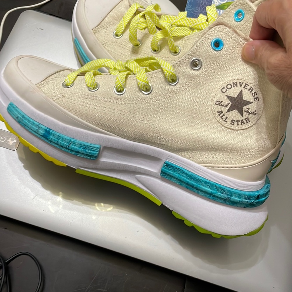 Converse platform soles new women 9 men 7.5